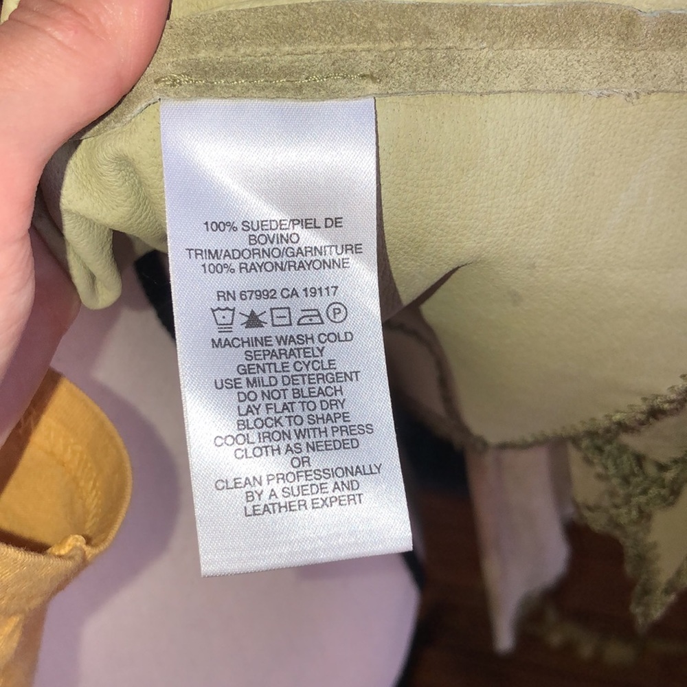 Sigrid Olsen Suede Jacket - Size L - image 7